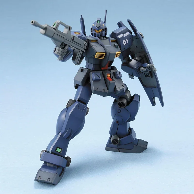 Bandai – Kit de figurines Gundam HGUC 1/144 RGM-79Q GM, Collection de figurines authentiques, jouets d'action, pour enfants