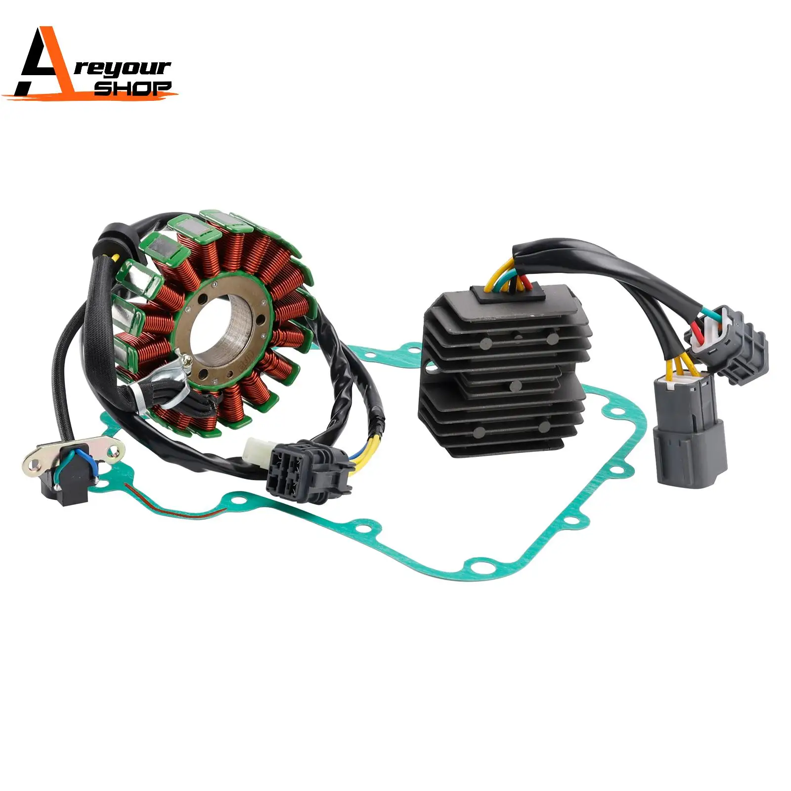 

STATOR GENERATOR REGULATOR RECTIFIER GASKET FOR KYMCO MAXXER 300 MXU 300 300R