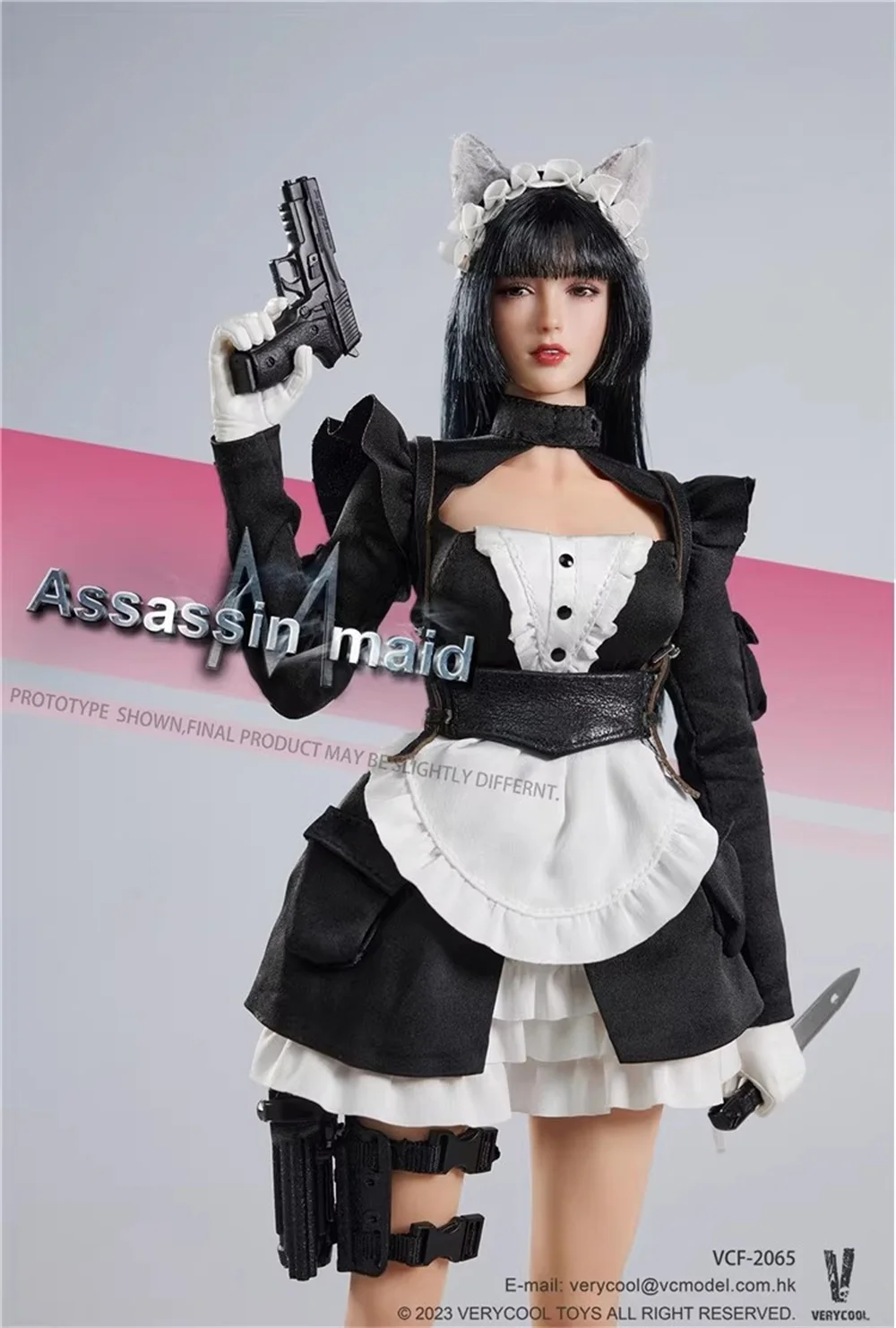 Em estoque 1/6 verycool VCF-2065 feminino menina assassino empregada-michelle conjunto completo figura de ação móvel presente para fãs coletar