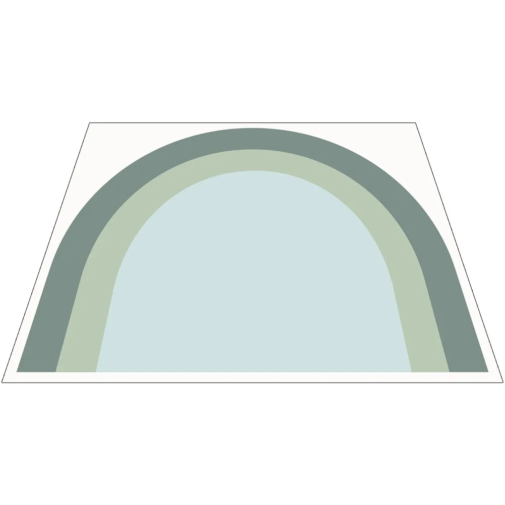 

Bohemian Decor Geometric Wallpaper Hanging Decal Arch Modern Decals Household Adhesive Peel and Stick Mural