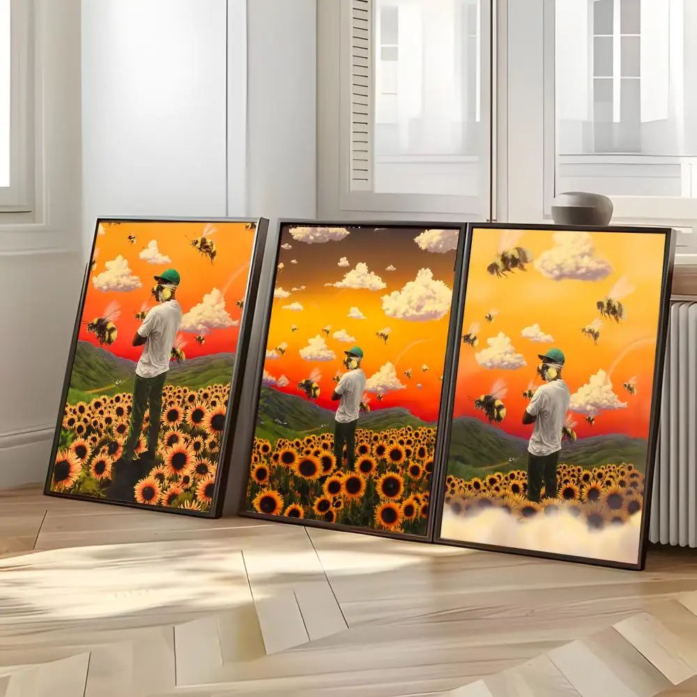 Hip Hop Artist T-Tyler The Creator Poster Indoor Home Wall Decor Painting PP Dorm Art Housewarming Present