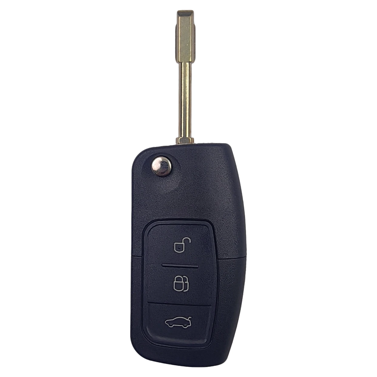 For Ford Focus Mk2 Mk3 Mk4 Fiesta 2 3 Mondeo Ranger Fusion C S Max Remote Key Cover Fob Shell Case with HU101/FO21 Blade - view 2