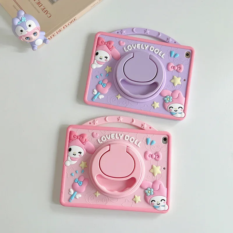 Custodia per tablet carina My Melody per Xiaomi Redmi Pad 10.6 Pad SE 12.1 pollici Xiaomi 5 5Pro 6 11 pollici Custodia girevole in silicone morbido