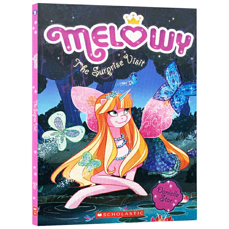 

Melowy 5 The Surprise Visit, Children's books aged 6 7 8 9 English books, Fairy tale novel 9781338281767