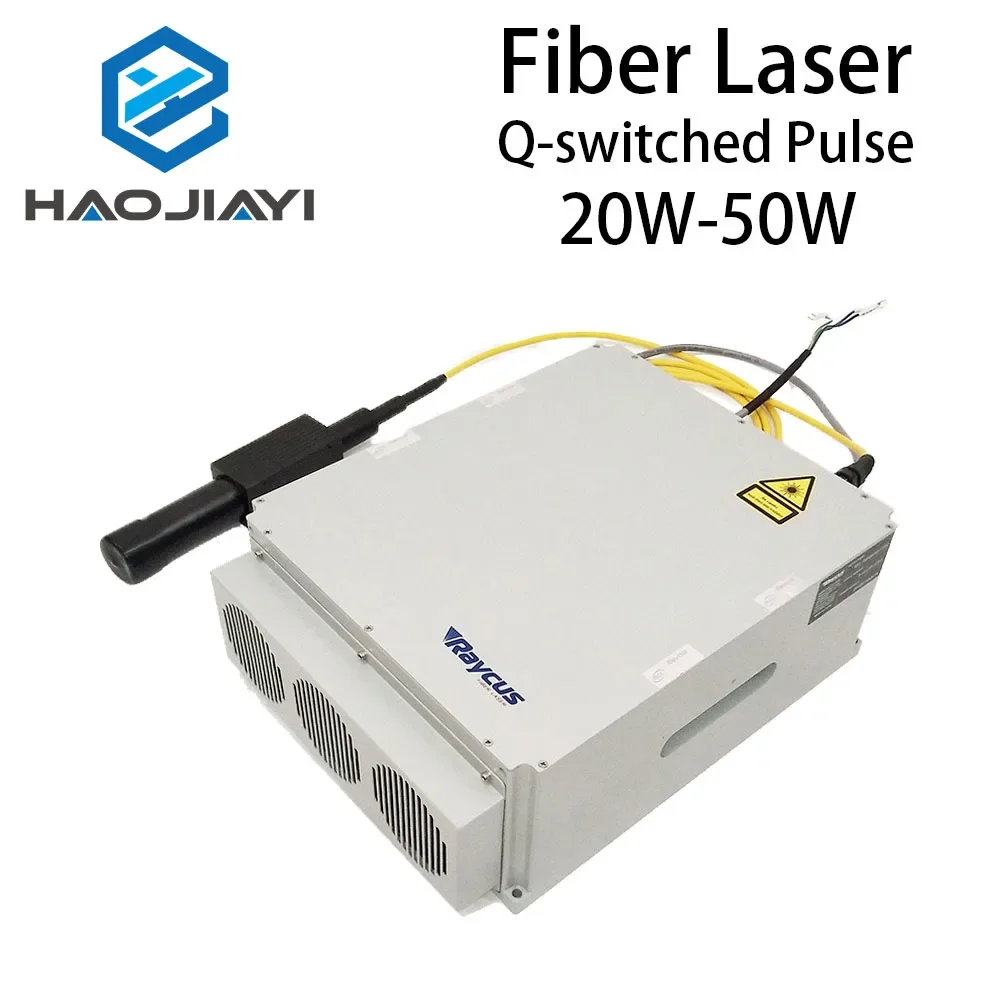 Raycus 20W-50W Q-switched Pulse Fiber Laser Series GQM 1064nm High Quality Laser Marking Machine DIY PART