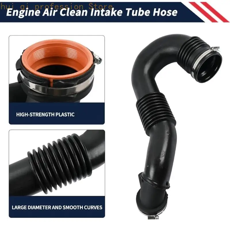 Luftansaugrohr für Motorreparatur mit gebogenem, geripptem Schlauchdesign A9065281524 H8WE – Detail 7