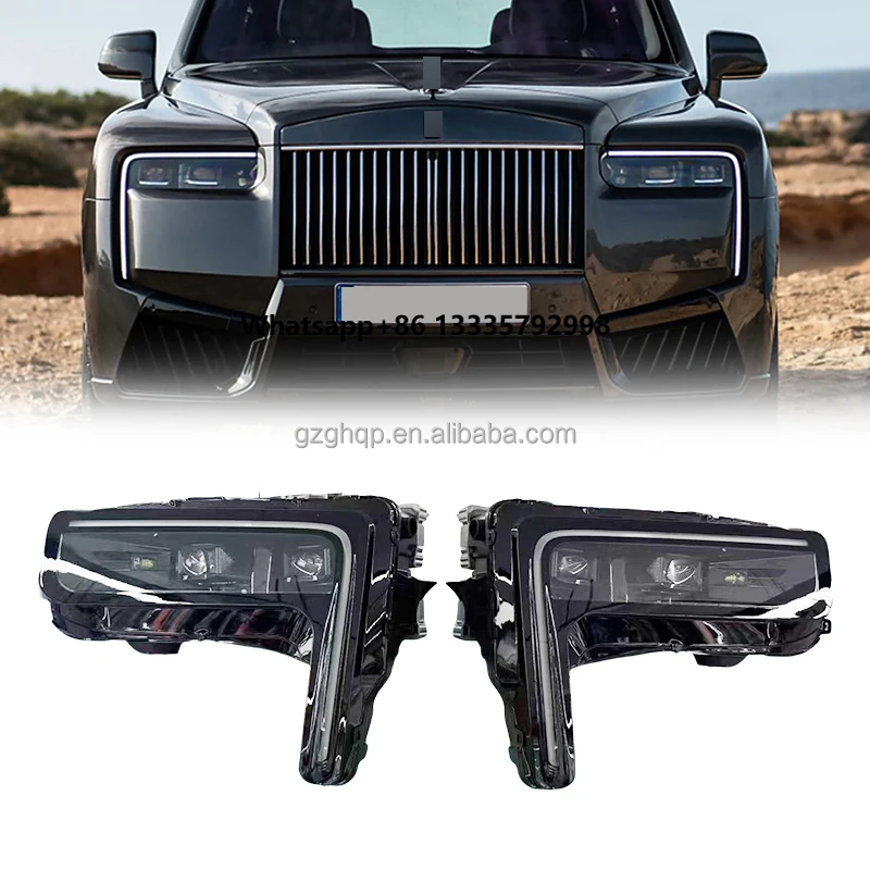 

High Quality Hot Selling LED Headlights Suitable for Rolls Royce 18-24 Cullinan Car Headlight Lighting System Upgrade 2025