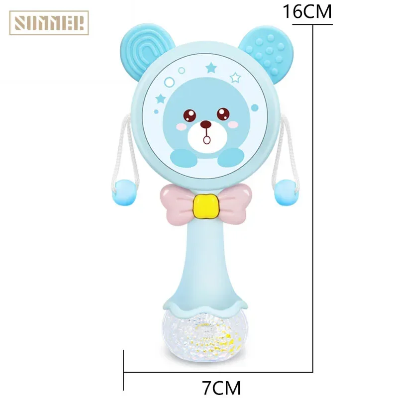 Baby Rattles & Mobiles Multi-function Rattle  Baby Music Hand Drum Educational Toys for Child  Product Bed Stroller Interactive