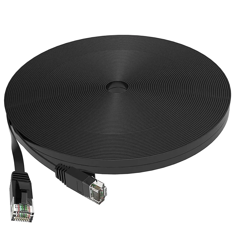 Ethernet Cable Cat6 Gigabit High Speed 1000Mbps Internet Cable RJ45 Shielded Network LAN Cord for Laptop Router PC PS5 4 3 Xbox
