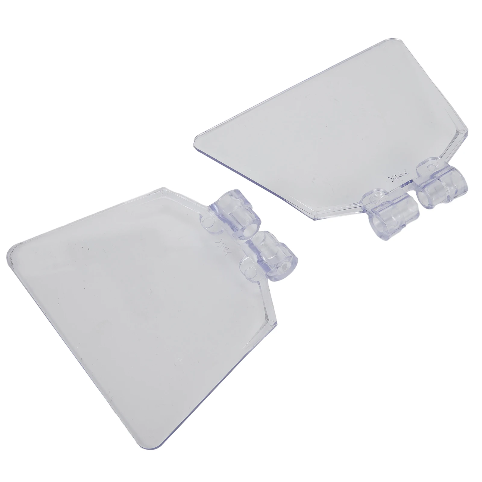 Transparent Bench Grinder Eye Guards, 2pcs Safety Shields, ABS Material, Simple to Use, Protects Against Dust and Deformation