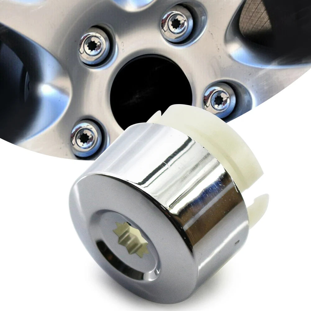 1Pc For VW Touareg 2004 2005 2006 2007 2008 2009 2010 11 12 13 14 15 2016 2017 7L6601173A Car Wheel Lug Bolt Cap Cover