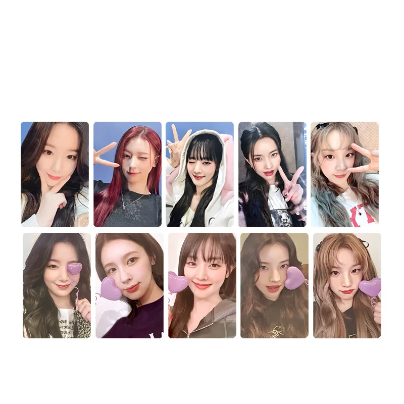 KPOP (G)I-DLE Pop-Up Store Card YUQI SoYeon MiYeon Selfie Card LUCKY DRAW LOMO Card MINNIE ShuHua Fans Collection Gifts