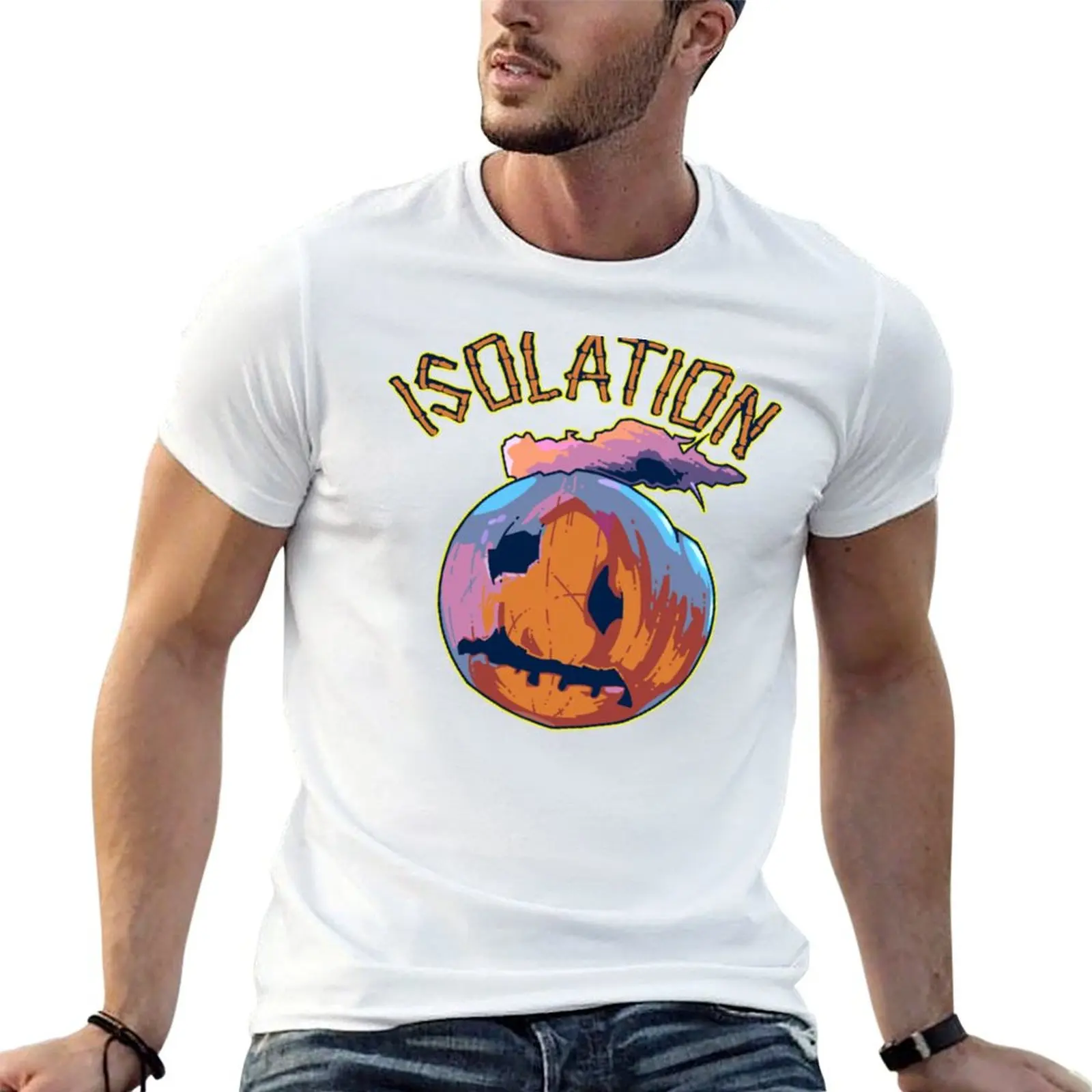 Mighty Boosh Milky Joe - Isolation T-Shirt Outdoor Sports Short Sleeve Top