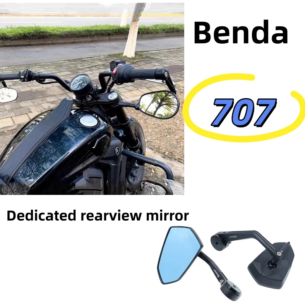 

Handlebar mirror is suitable for non-destructive installation of rearview mirrors/reflectors for Benda Rock 707.