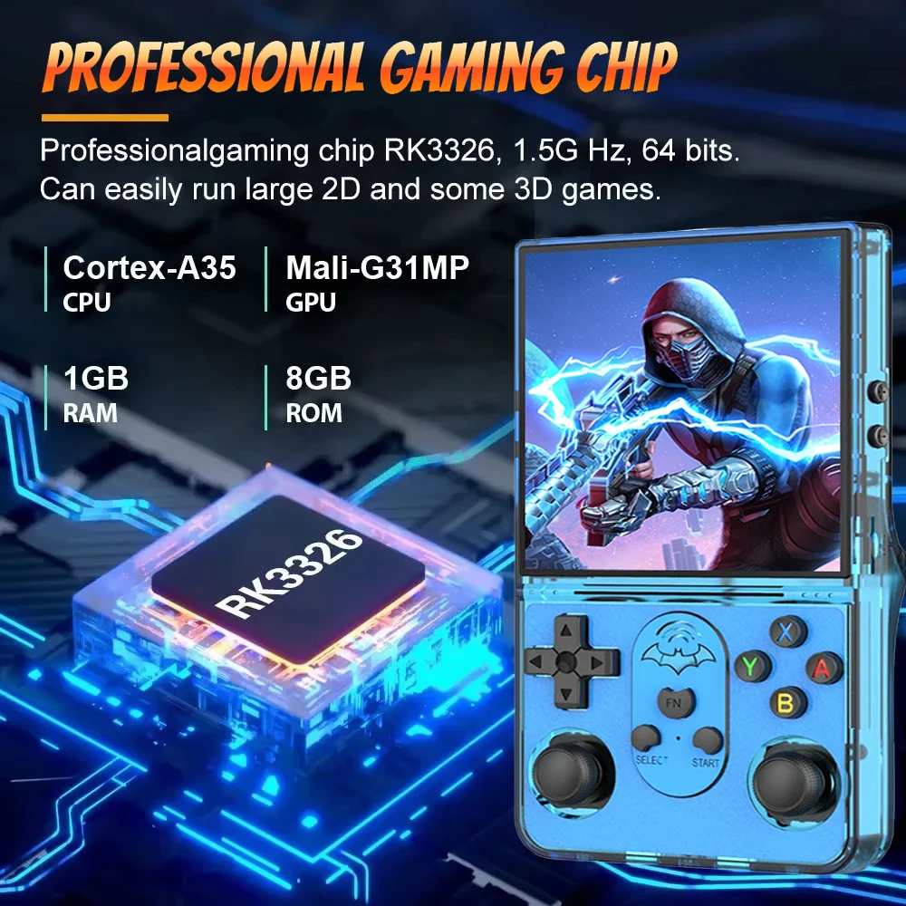 2025 جديد T16 64G مفتوح المصدر لعبة فيديو وحدة التحكم نظام لينكس 4.0 بوصة IPS شاشة المحمولة جيب مشغل فيديو 64G أفضل لعبة هدية #5