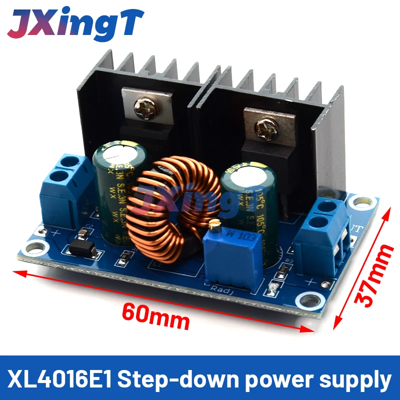 Step-down power supply module DC4-40v to DC1.25-36v 8A 200w adjustable XL4016E1 DC-DC DC voltage regulator