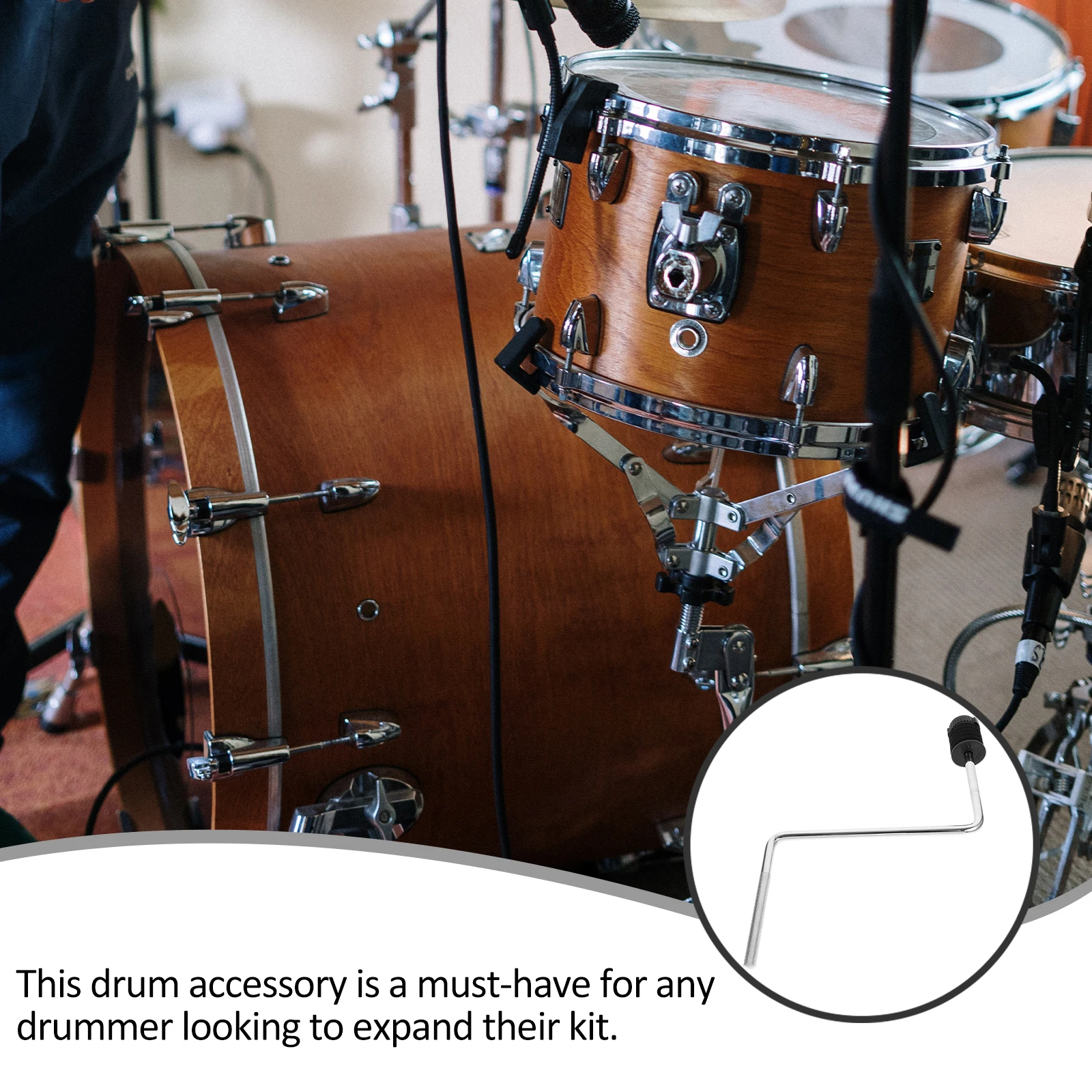 

Shackle Accessories Metal Drum Stand Mount Bracket Holder Percussion Instrument Part Supply Snare