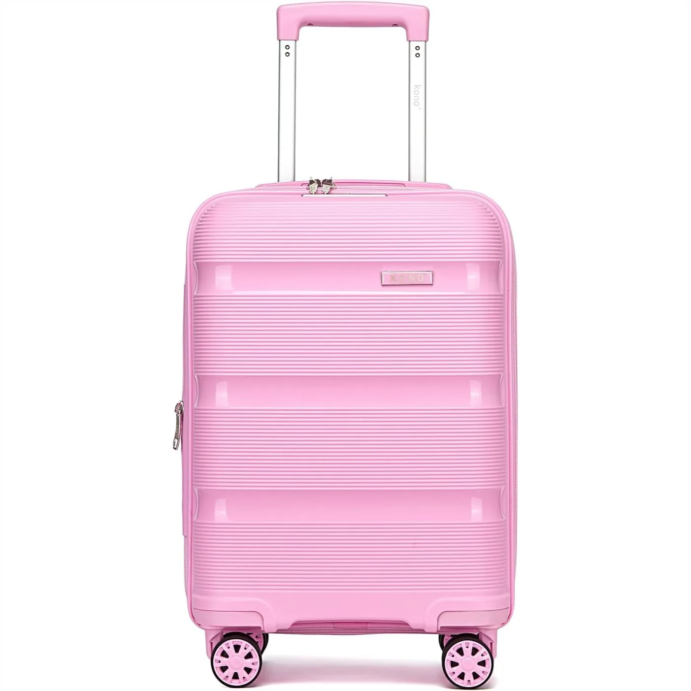 

20 Inch Carry On Luggage with Expandable Hard Shell, 4 Spinner Wheels and TSA Lock, Lightweight PP Suitcase for Travel