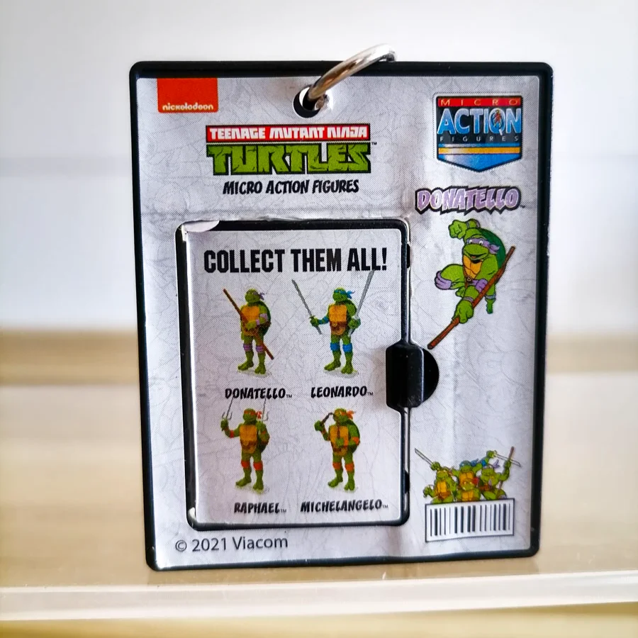 Teenage Mutant Ninja Turtles Mini Figurine Miniature Joints Movable Figure Toy Pendants Collectible Worlds Smallest Gifts