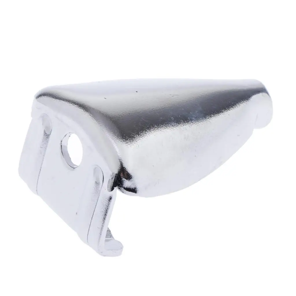 خطاف مخلب طبلة معدنية على شكل مثلث حديدي - فضي