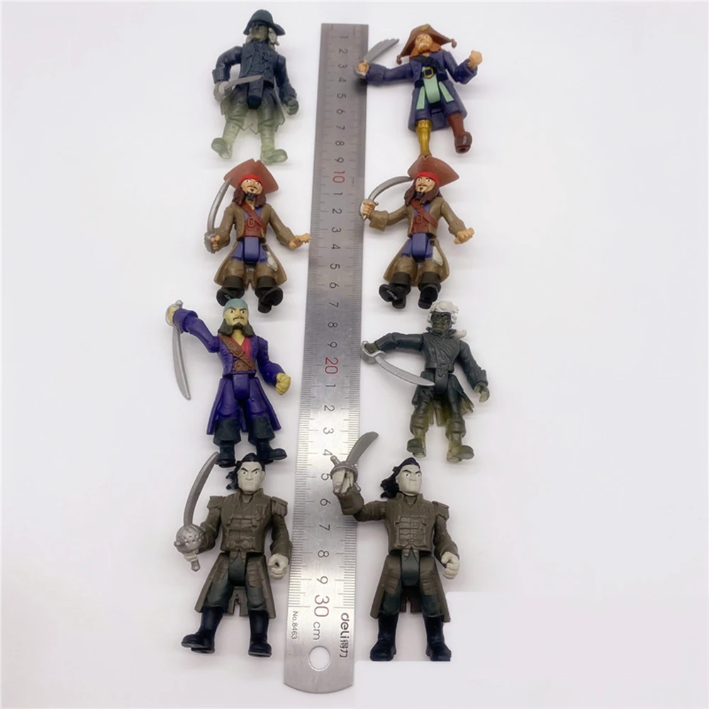 1Pc Cool Piratenfiguren Set Model Kit Plastic Speelgoed Voor Jongens Kinderspeelgoed Soldaat Prinses Militaire Soldaten Figuur Kids Cadeau