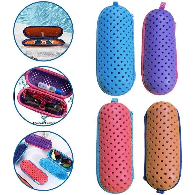 لينة نظارات السباحة صندوق تخزين تنفس إيفا قصر النظر نظارات حالة النظارات الشمسية المنظم العين ارتداء الملحقات نظارات مربع
