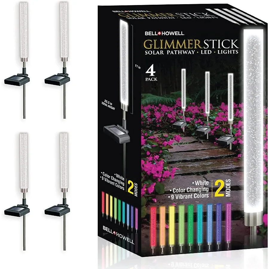 

Solar Outdoor Lights Solar Color Changing Lights Glimmer Stick