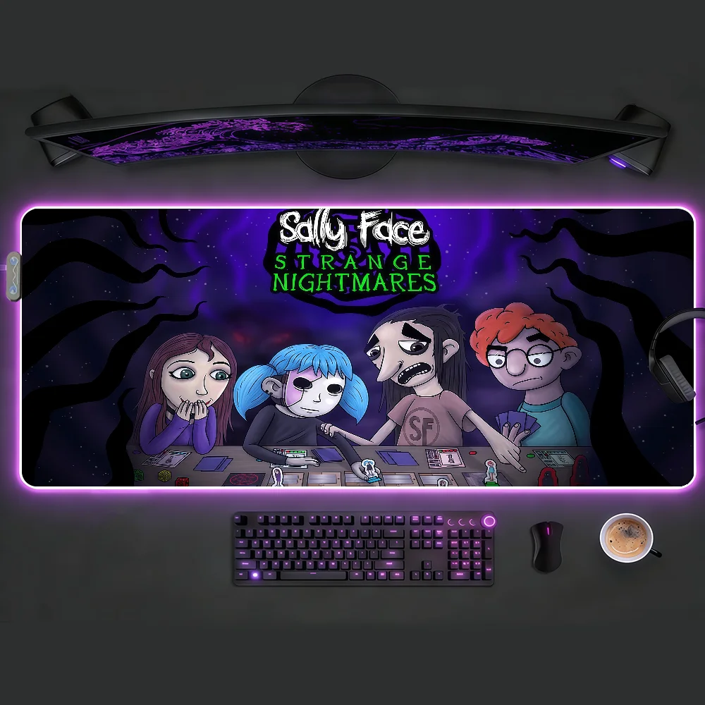 S-Sally Mouse Pad RGB LED Kaym - Rgb Keyboard Wrist Rest incelemesi ve fiyatı