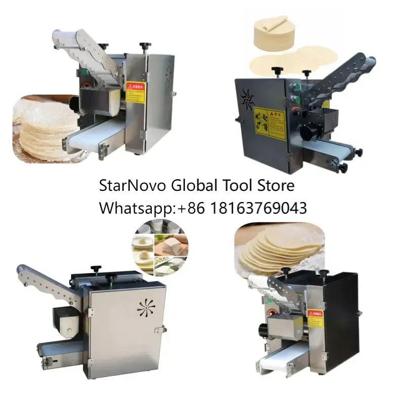 Hot！ EJ Cast Iron Roti Maker Machine Home Use Motor 250W 220V High Capacity 3600pcs/h