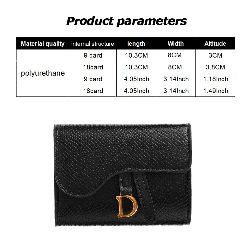 Card Bag Female Exquisite High-grade Compact Multi Card Position Coin Purse Light Luxury Niche Design Crocodile Print Wallet