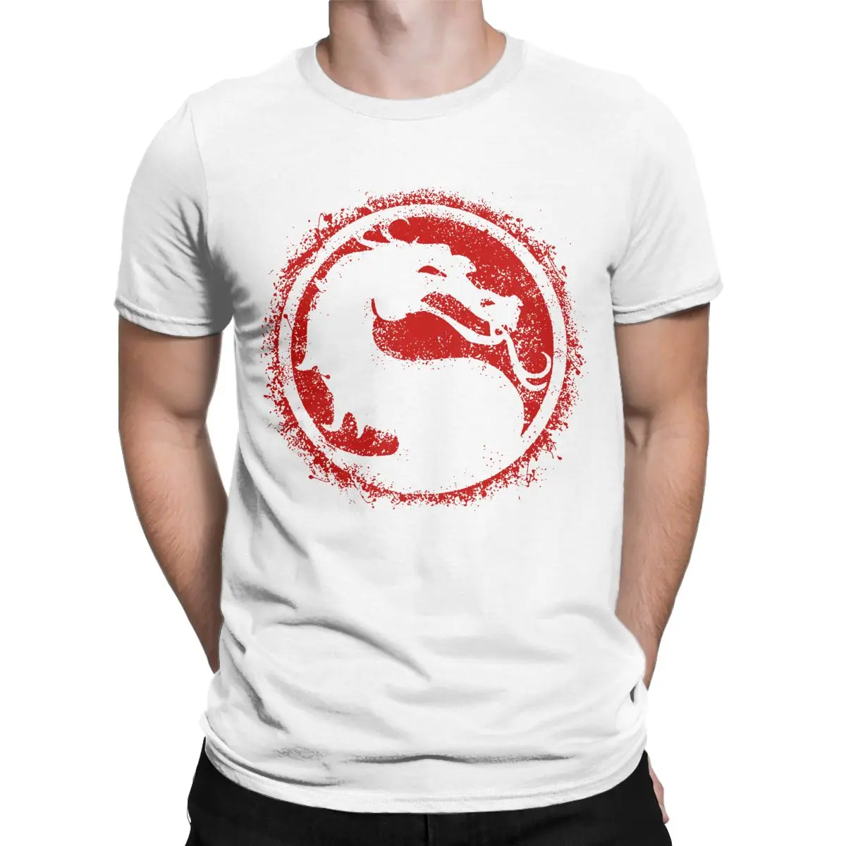 New Mortal Kombat Cotton T-Shirts Fighting Game Print Men Women Short Sleeve T Shirt Hip Hop Harajuku Unisex Tees Tops Clothing