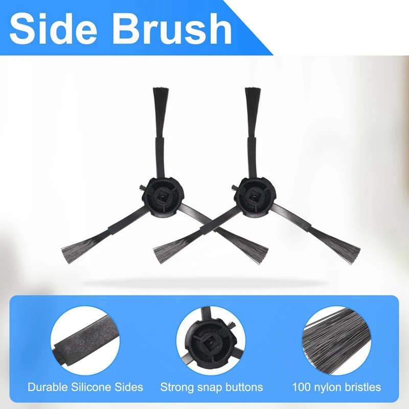 وسادات ممسحة لـ Dreame X30 Ultra ، L10s Pro Ultra ، فرشاة جانبية رئيسية ، فلتر HEPA ، ملحقات استبدال أكياس الغبار