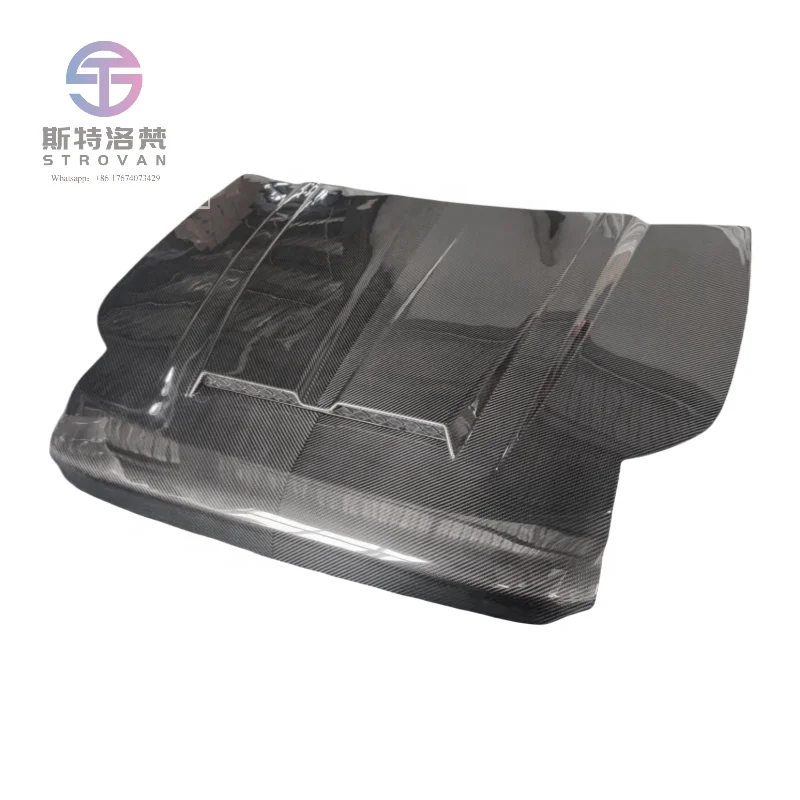 

For Land Rover Defender 90 110 130 Upgrade B Style Dry Carbon Fiber Hood Defender 90 110 130 Upgrade Dry Carbon Fiber Bonnet