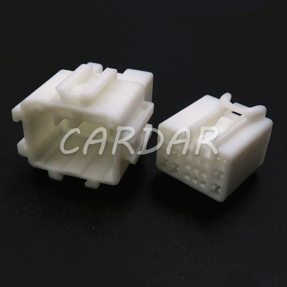 1 Set 18 Pin Automotive Hybrid Connector Car Low Current Electrical Plug Auto Male Female Unsealed Power Socket AC Assembly