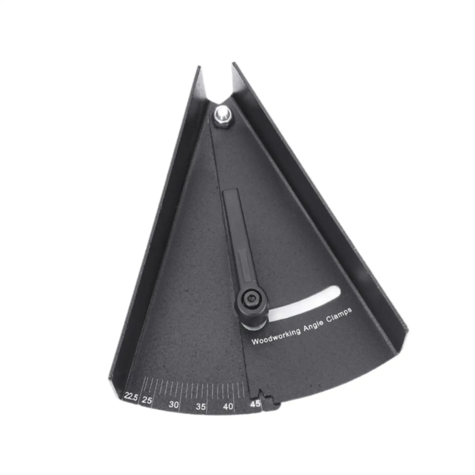Adjustable Angle Clamp Aluminum Alloy Woodworking Measuring Tools Multi Angle Protractor for DIY and Carpentry