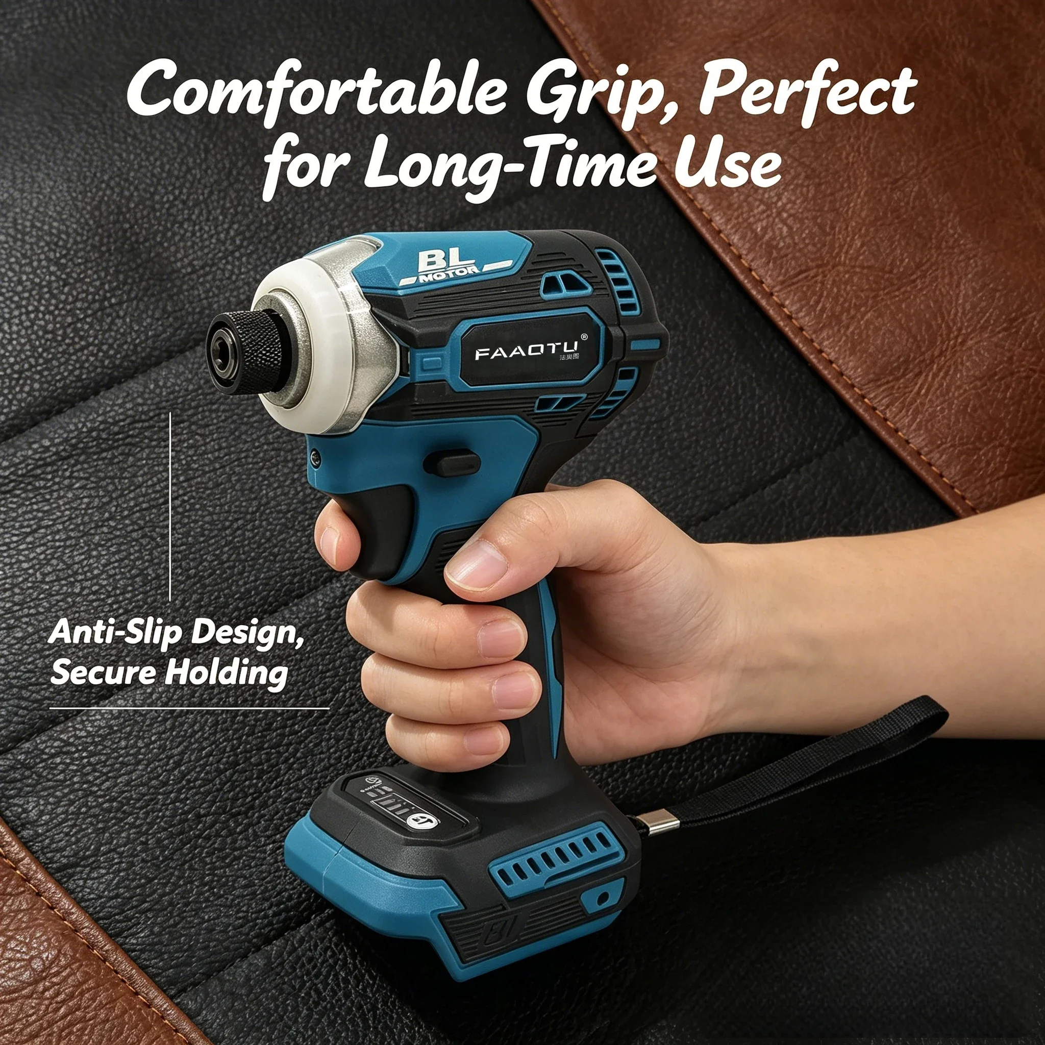 Impact Driver Cordless - FAAOTU DTD171 Cordless Impact Driver Brushless