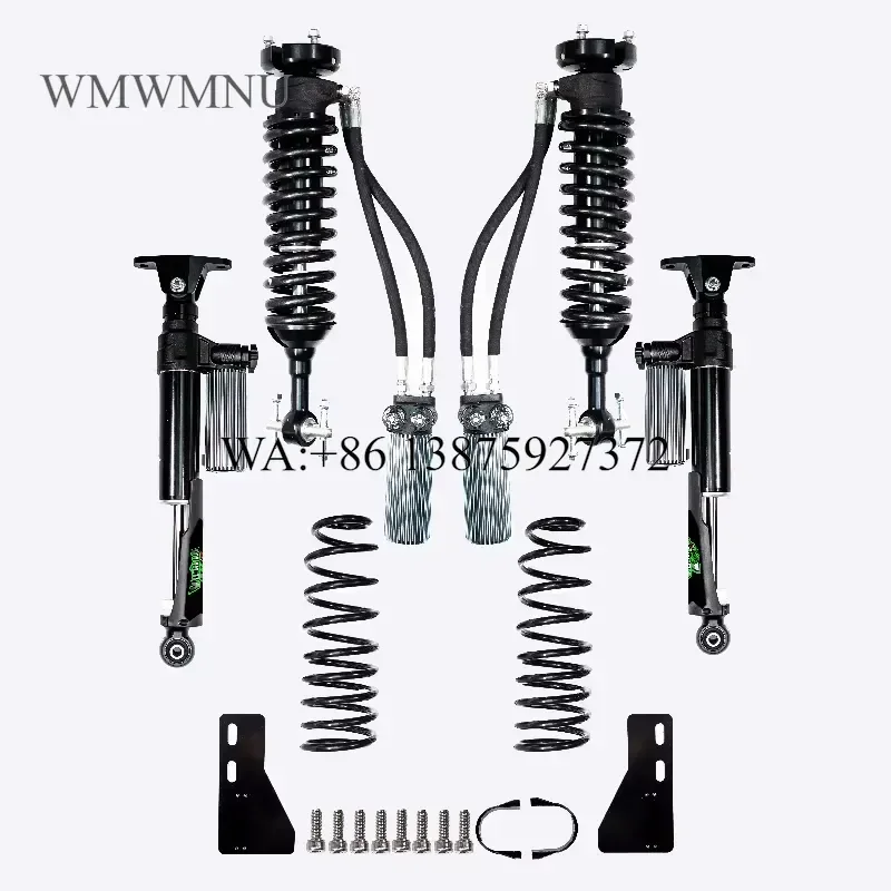 Wmwmnu for Ranger Dual-loop Bidirectional Nitrogen Shock Absorber 2-3.5 Inch Lift Kit Body Control Fits All Roads Protects