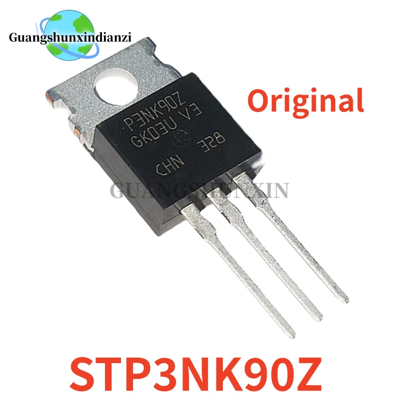 10-20PCS 100% New Original P3NK90Z STP3NK90Z TO-220 N-Channel Power MOSFET 900V 3A In Stock