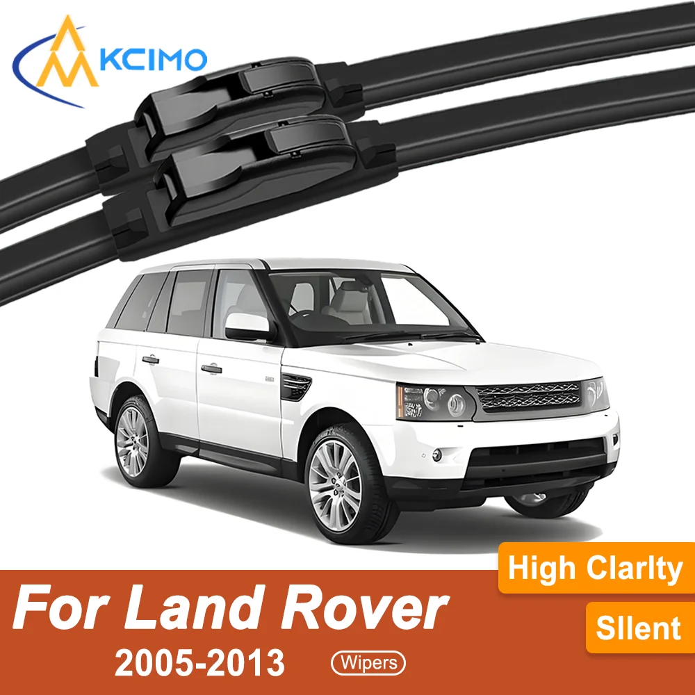 

Premium Rubber Durable Silent Windshield Wiper Blades 2pcs for Land Rover Range Rover Sport L320 2005-2013Front Wiper Blades Set