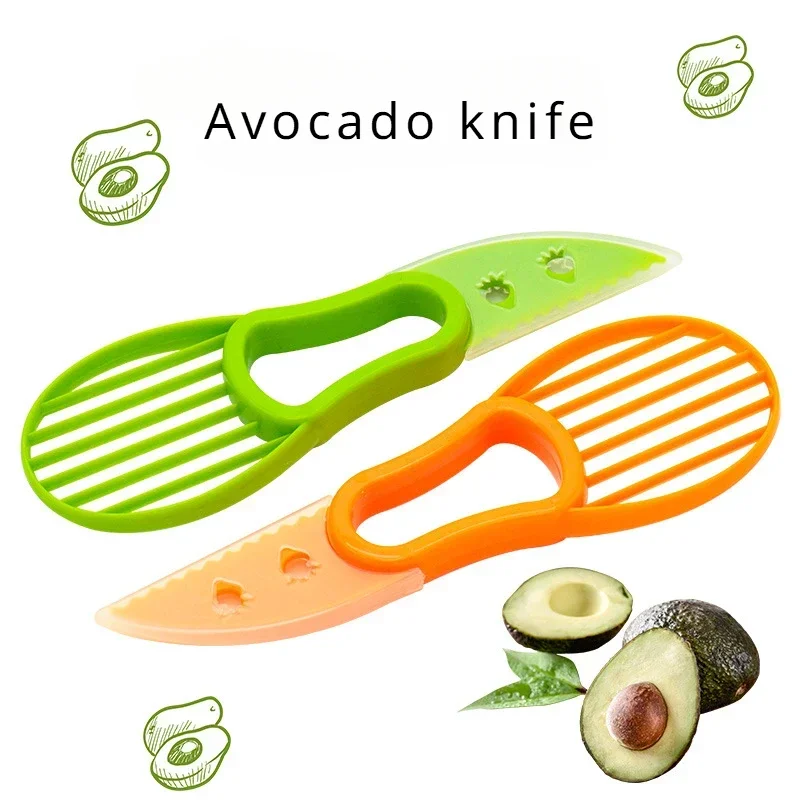 Removing and Fruit Slicing Machine Avocado Peeler Avocado Cutter Fruit Splitter Multi-purpose Fruit Cutting Slicing Pit