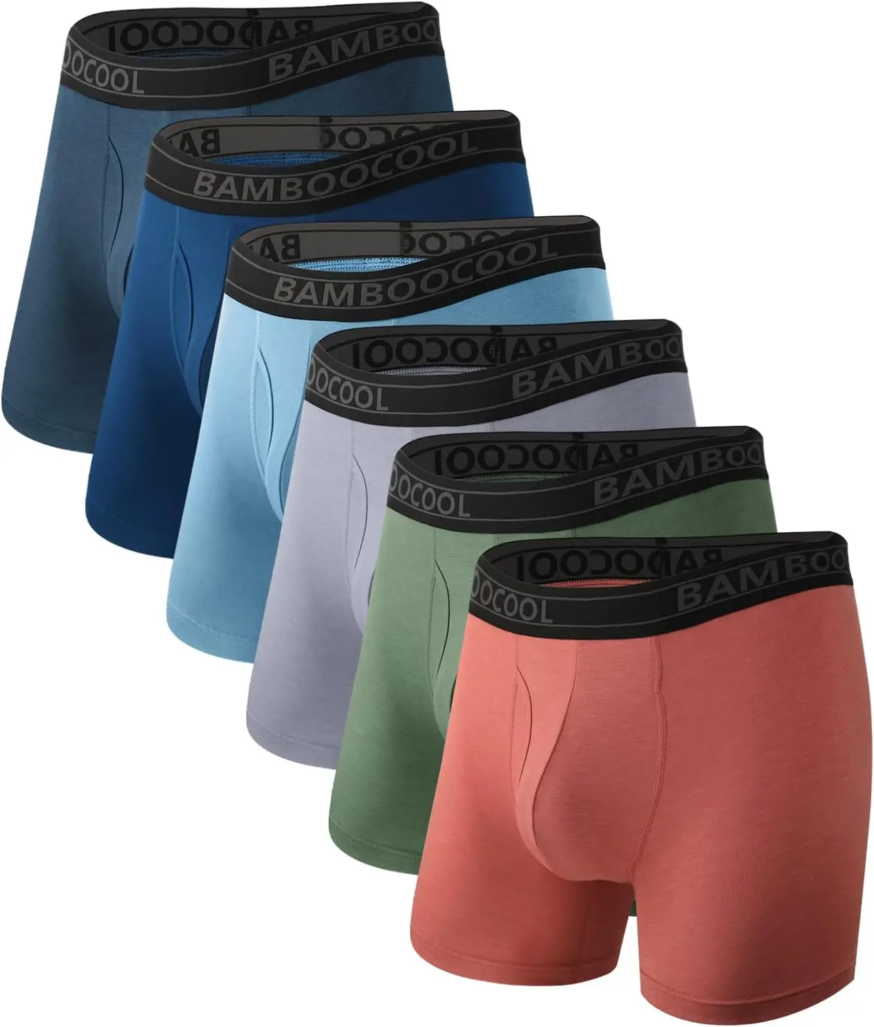 

Дышащие мужские трусы-боксеры Modern Multipack Comfortsoft, влагоотводящие, 6 штук в упаковке