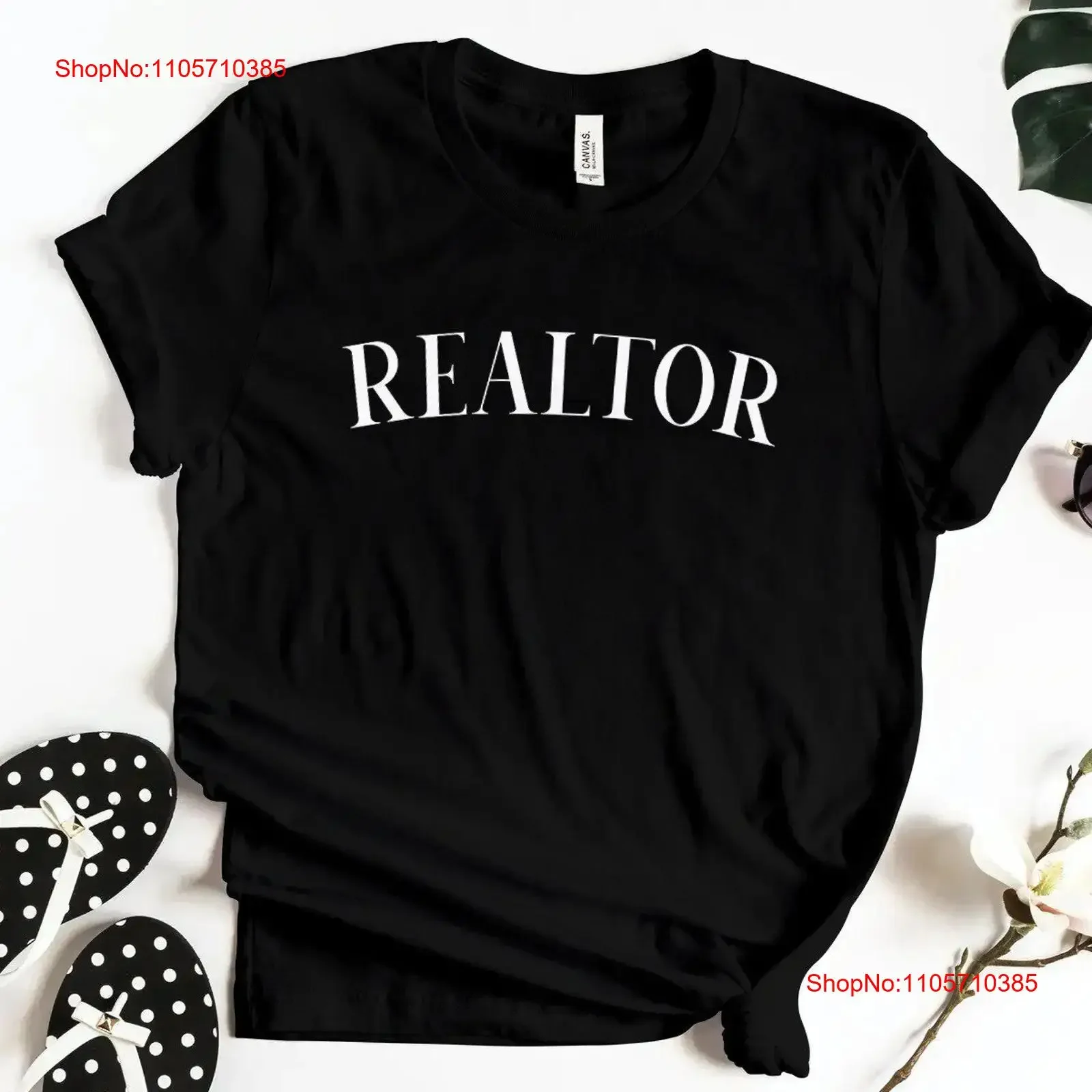 Realtor Text T Shirt Real Estate Read Agent vintage Washed streetwear Versatile Comfortable Stylish homme Top For Everyday Wear