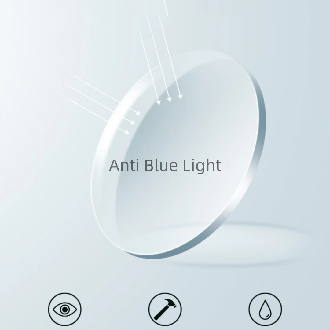 نظارات قراءة نسائية عصرية مربعة الشكل خفيفة الوزن من مادة TR90 إطار نظارات طبية بصرية للنساء #5