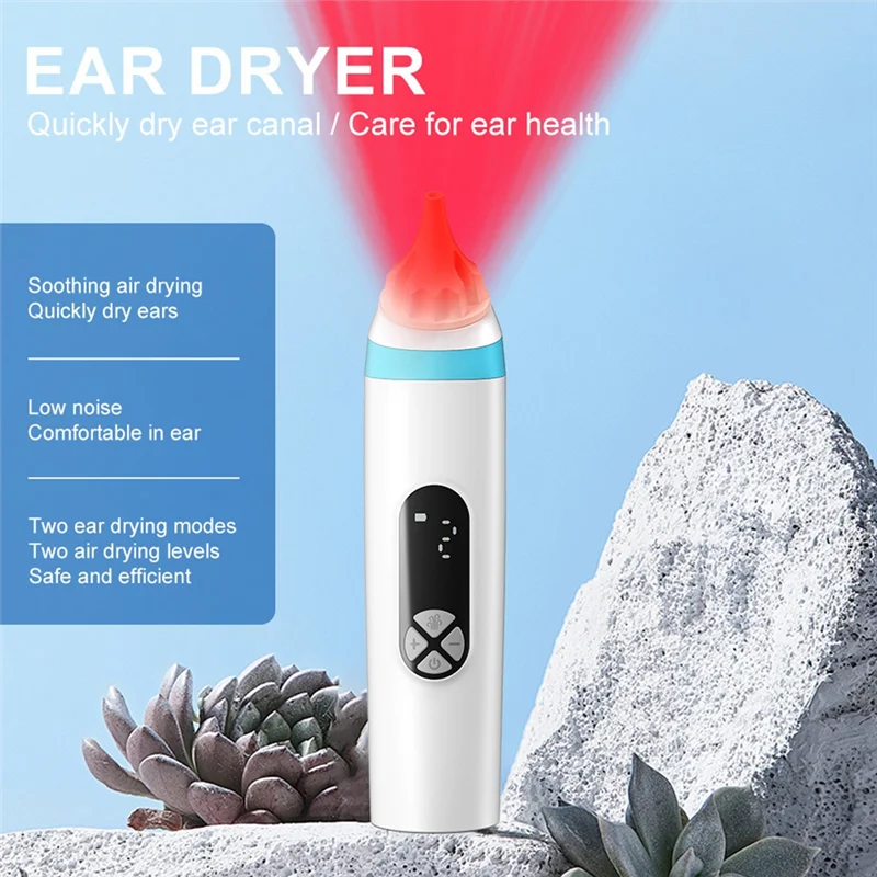 A32T-sèche-oreille électrique Portable dissolvant d'eau pour les nageurs élimination rapide de l'humidité gardant les oreilles sèches après nager bain