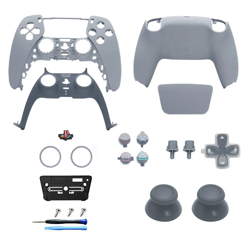 Coque de remplacement pour manette PS5 édition 30e anniversaire, compatible avec les modèles BDM010/020/030/040/050, coques avant et arrière