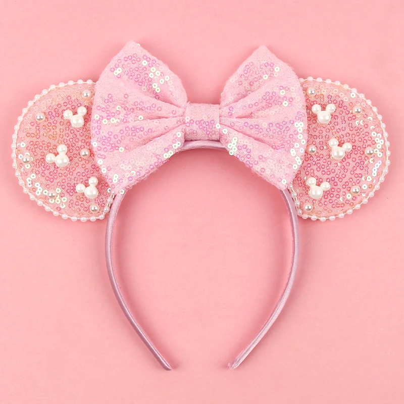1 Stück Niedliches Haarband mit Exquisitem Mickey-Mouse-Einleger für Party, Festival, Reise, Perfektes Geschenk für Frauen und Mädchen, Modisches Haaraccessoire
