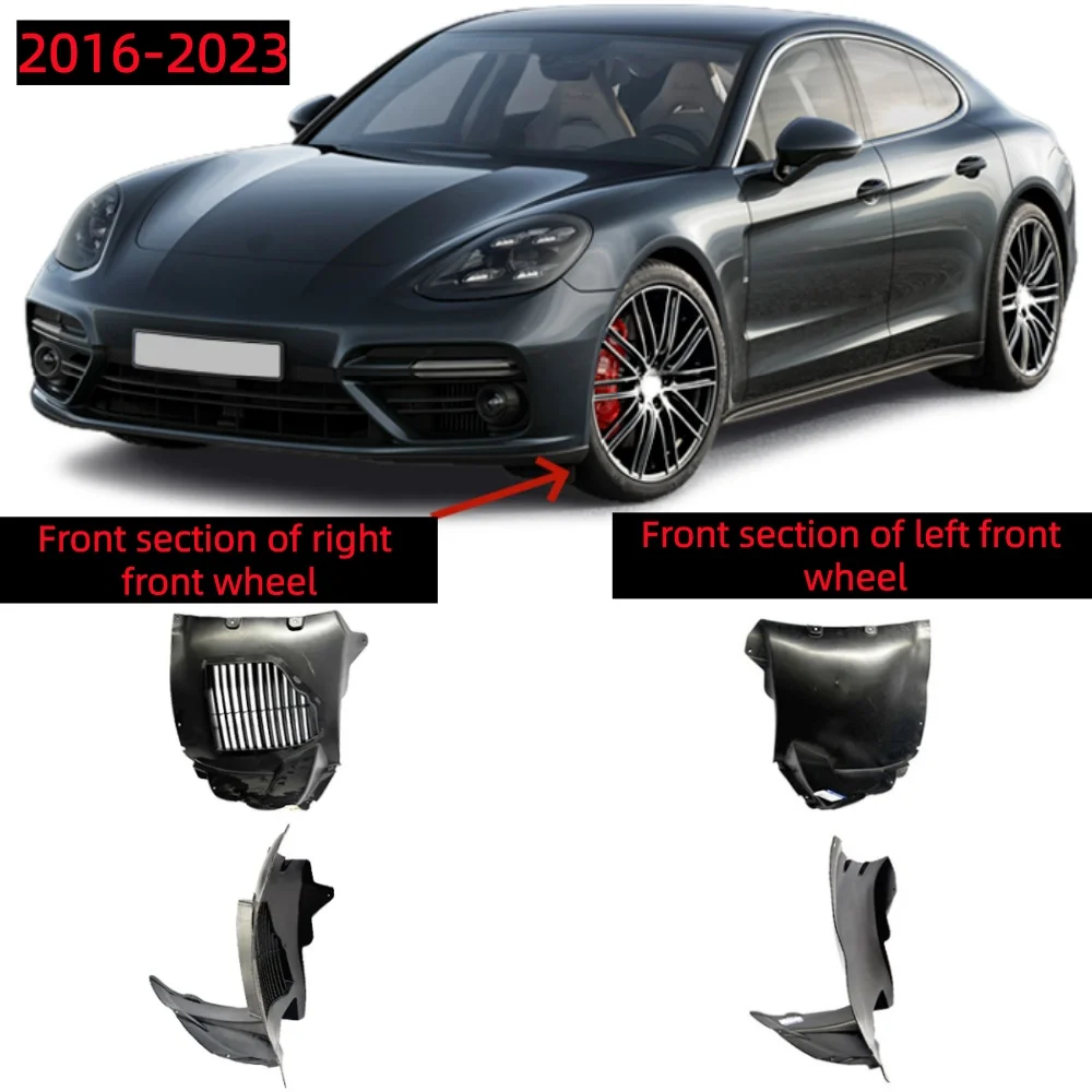 

Для Porsche Panamera 971 2016-2023: передний внутренний подкрылок (защита от грязи)