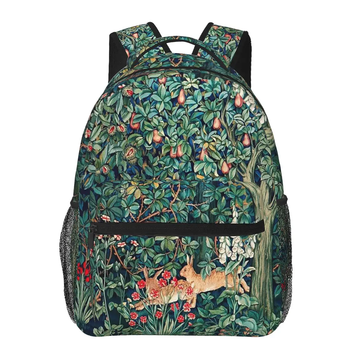 

Рюкзаки для мальчиков и девочек с рисунком лесных животных, школьные ранцы для учеников, мультяшный ранец для ноутбука, вместительная сумка на плечо