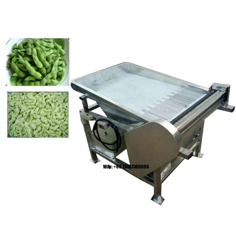 

Commercial Green Hulling Bean Peeling Sheller Machine High Efficiency Pea Shelling Equipment