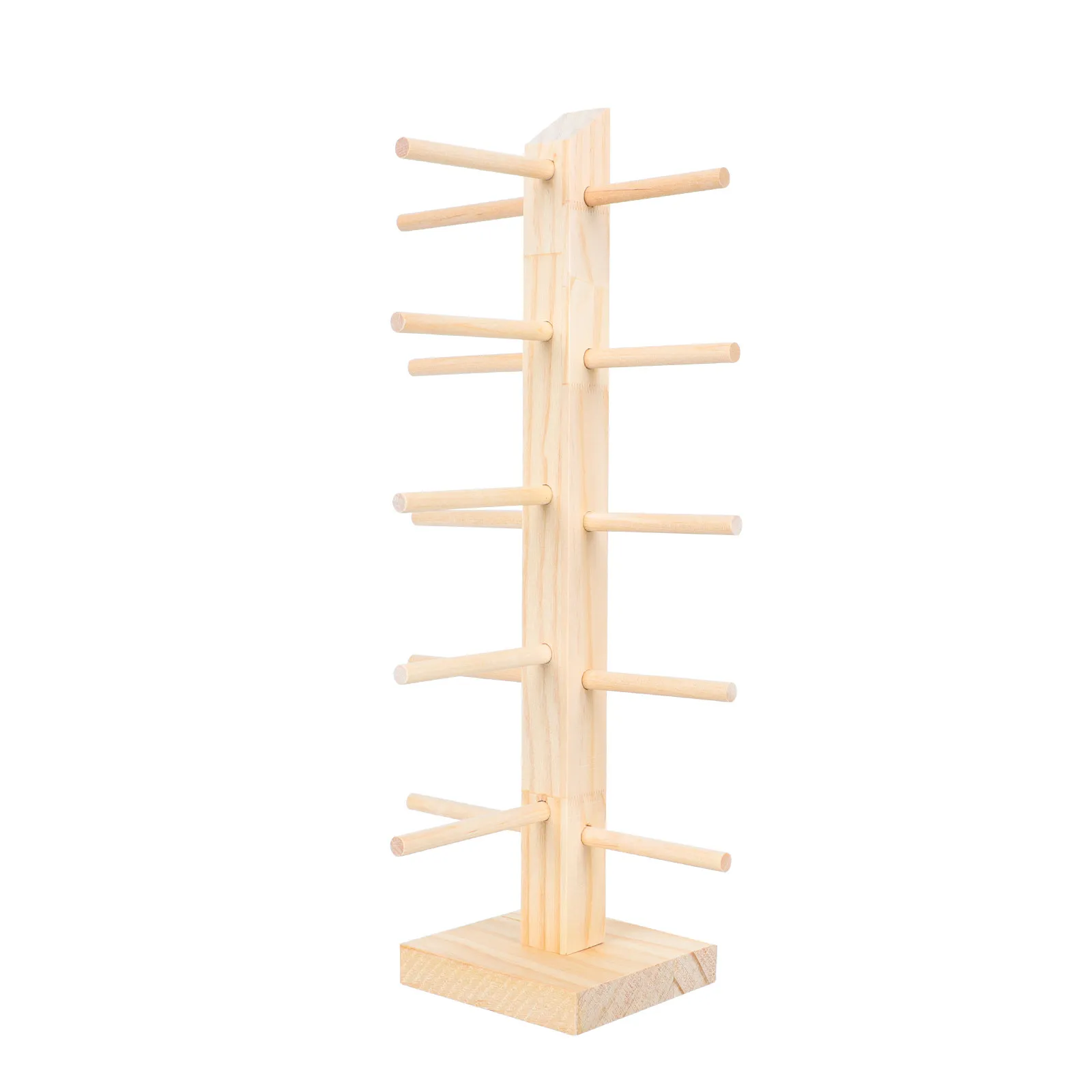 1Pcs Wooden Sunglasses Display Stand Sturdy Eyeglass Holder for Desk Counter Space Saving Sunglasses Organizer Rack Simple Style